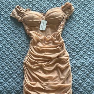 Windsor mesh mini dress